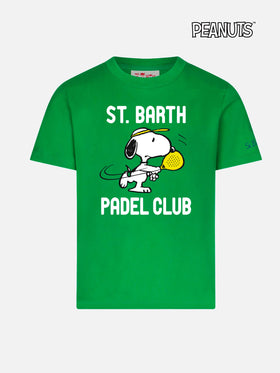 T-shirt da bambino in cotone con stampa Snoopy | SNOOPY - EDIZIONE SPECIALE PEANUTS™
