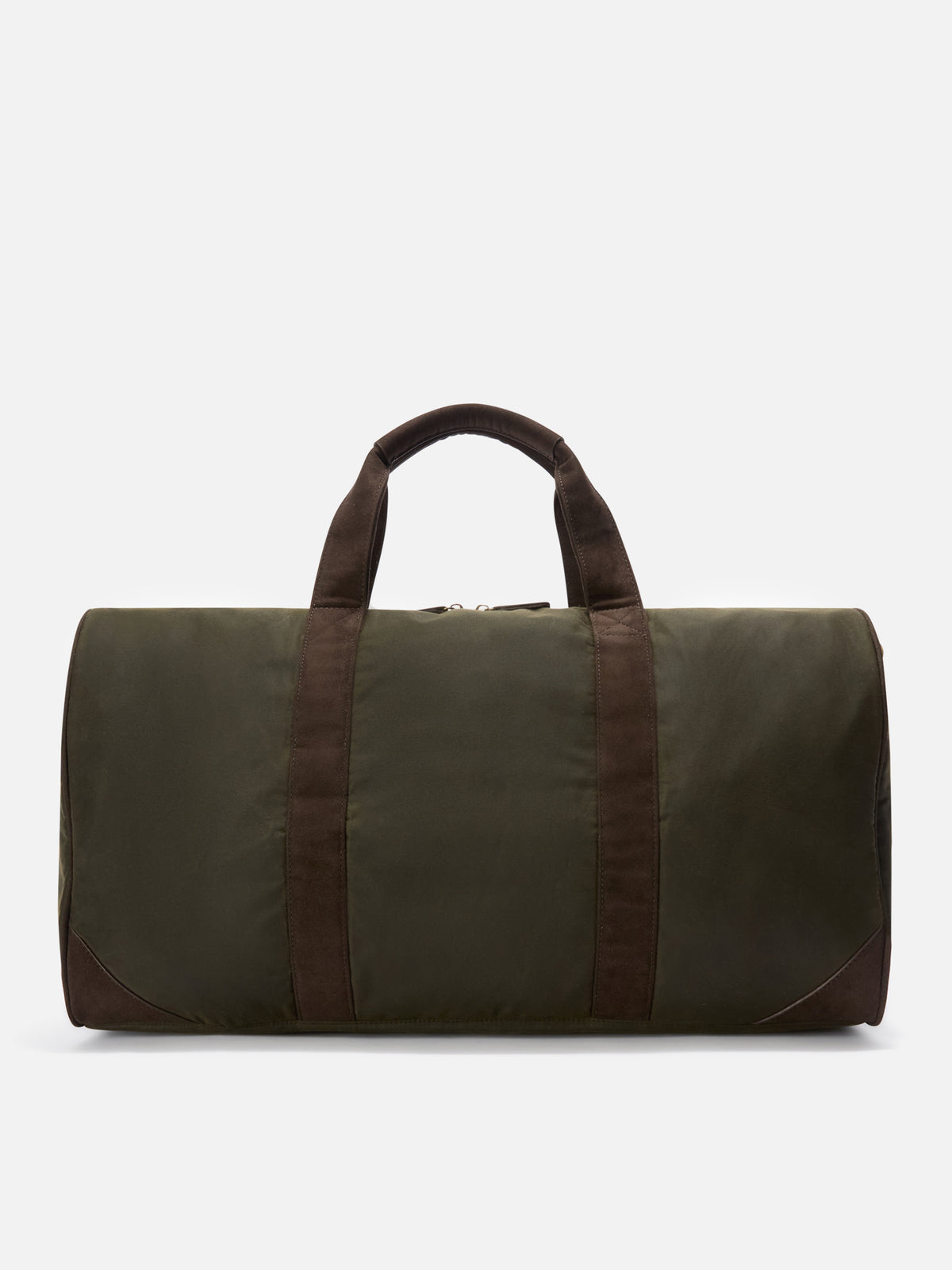 Sac de voyage Jetleg ciré vert militaire avec broderie logo 