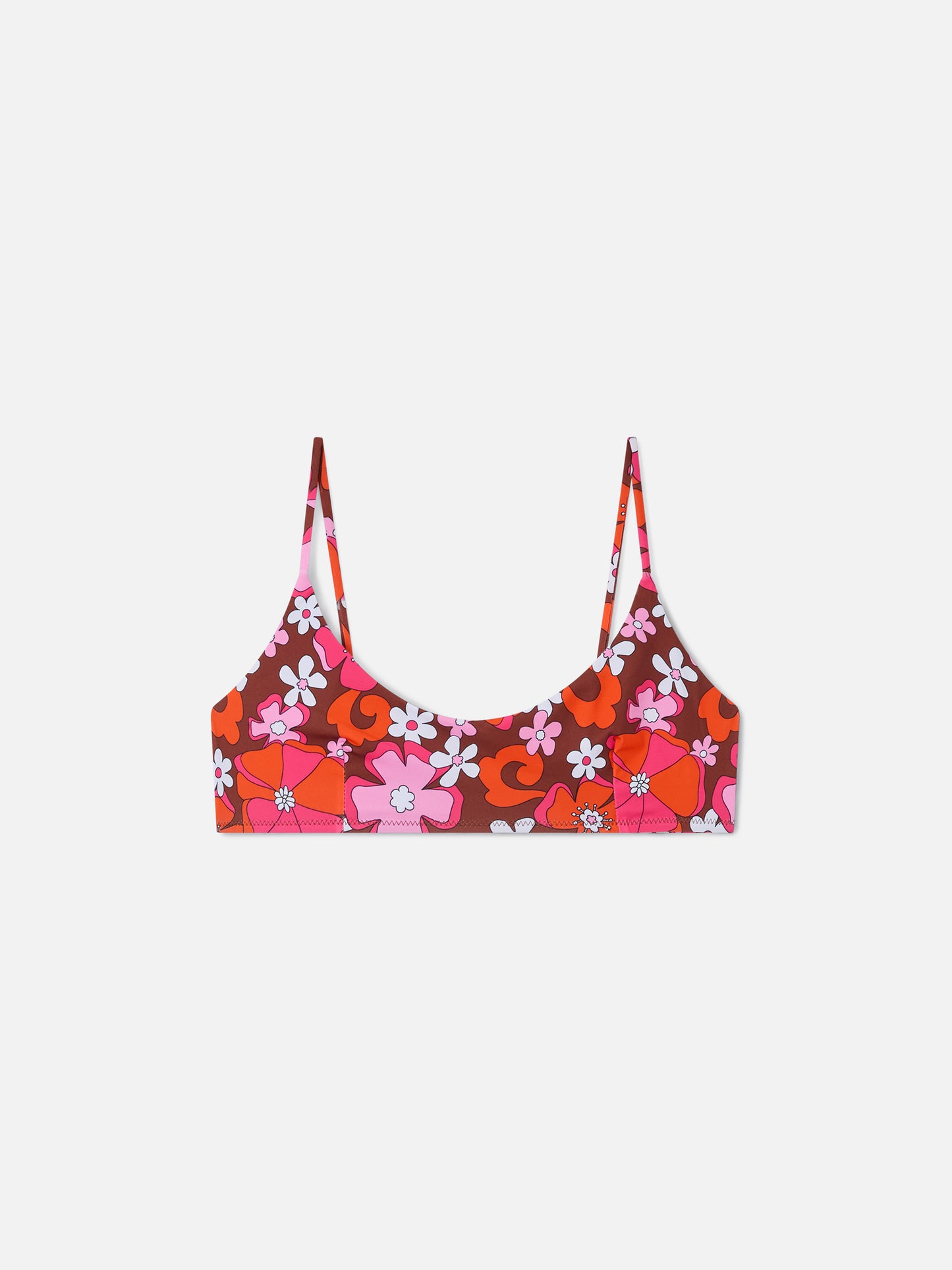 Haut de bikini brassière Judy à imprimé floral 
