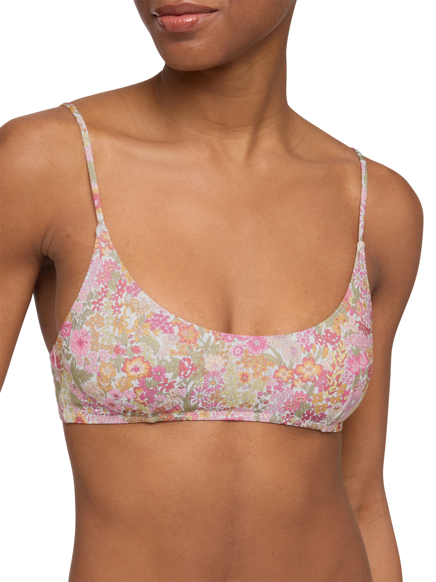 Bralette bikini Judy Virgo with Margaret Annie floral print | MADE WITH LIBERTY FABRIC