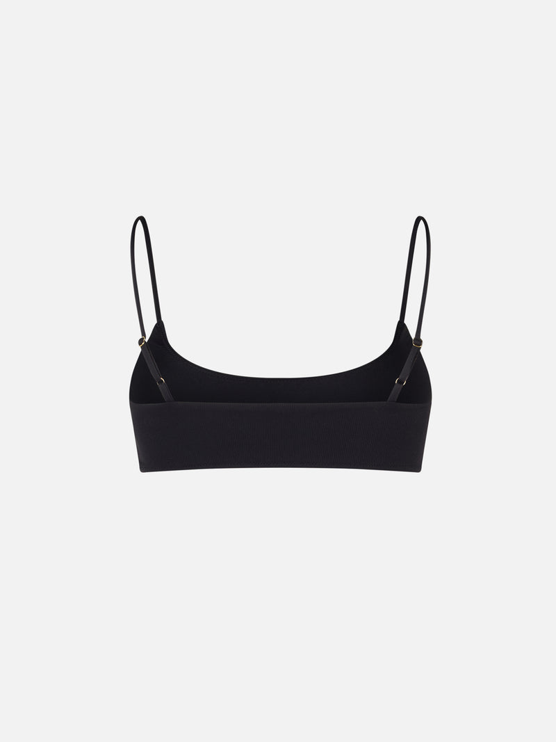 BW ribbed bralette