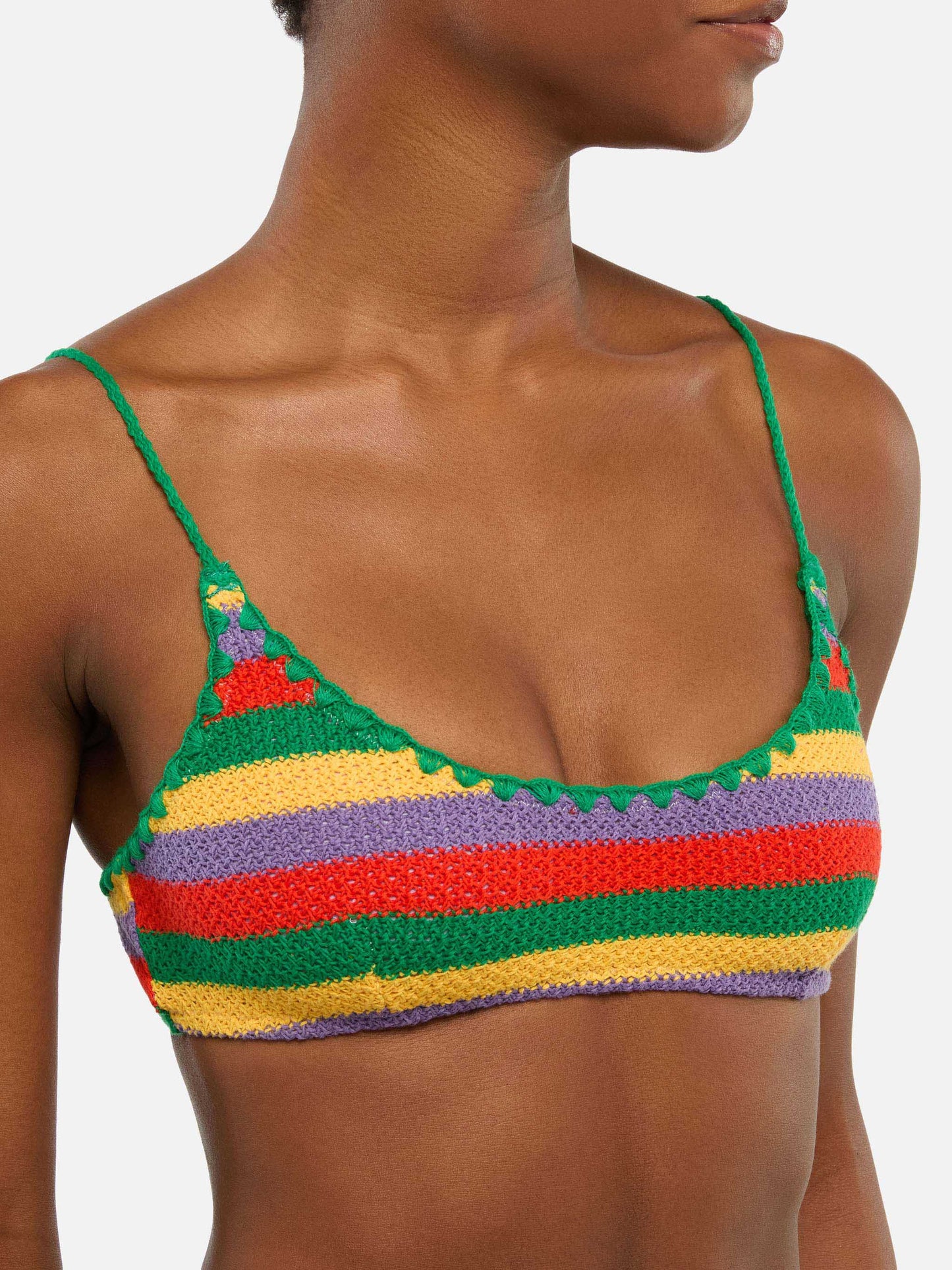 Bralette crochet bikini Judy Naomi with cheeky swim briefs