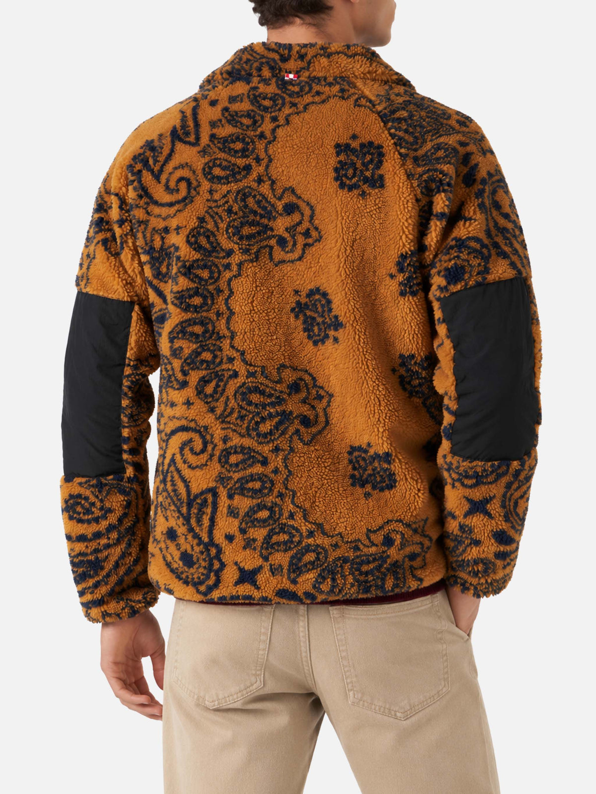 Keystone Sherpa-Jacke in Ocker mit Muster 