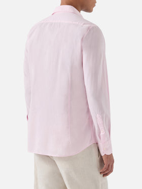 Camicia Chemise in cotone voile rosa