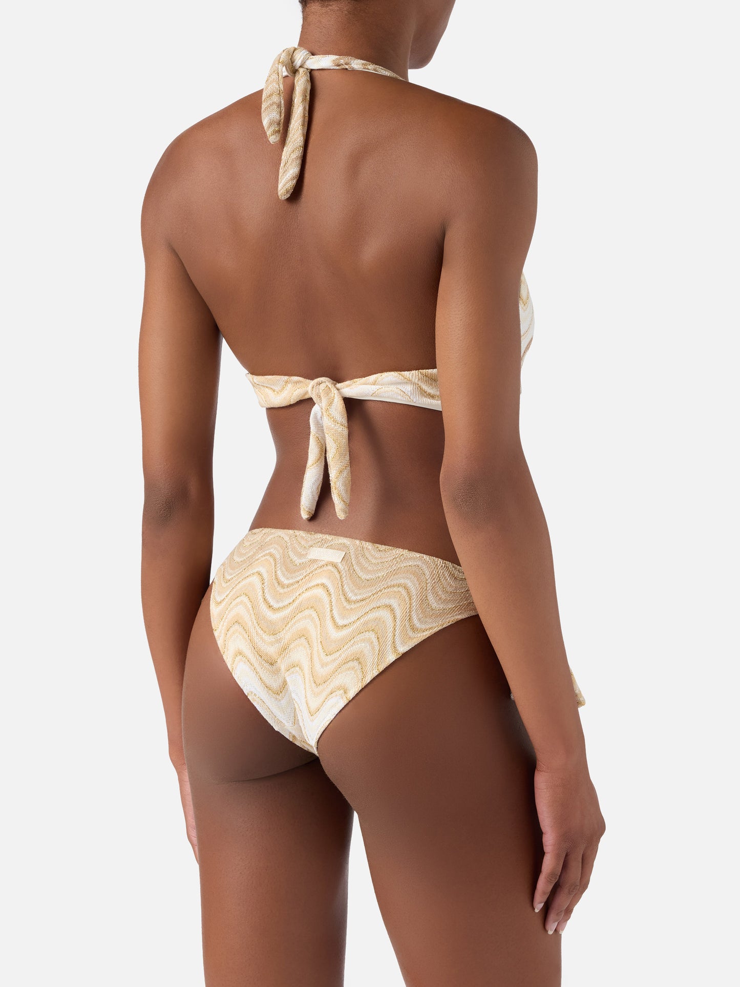 Bikini raschel degradé gold Leda Yali 