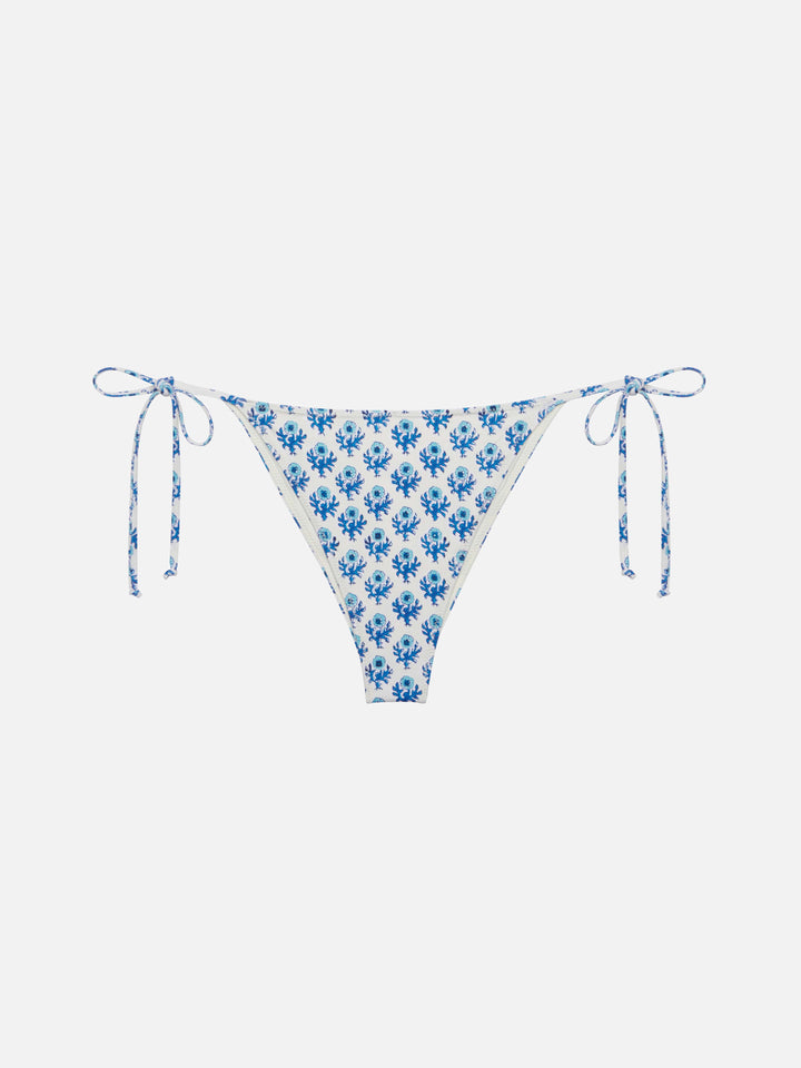 Bikini a triangolo Leah Marielle con stampa floreale