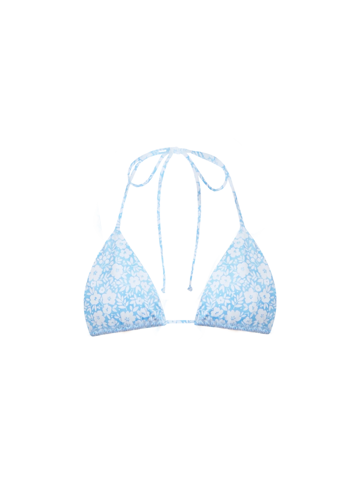 Woman classic triangle top swimsuit Leah