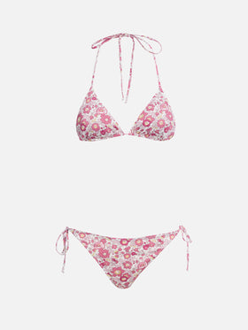 Bikini a triangolo da donna Betsy Leah Virgo | REALIZZATO CON TESSUTO LIBERTY