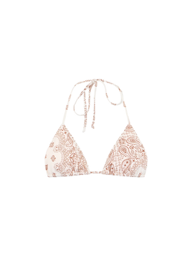 Costume da bagno da donna con top a triangolo a bandana Leah