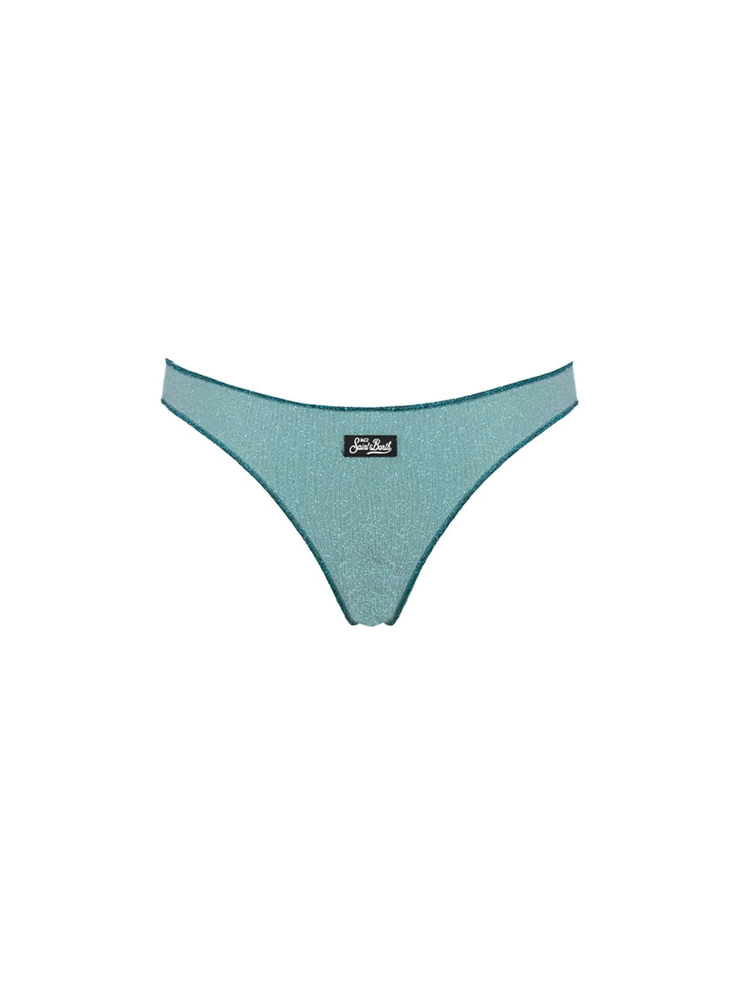 Slip mare donna sbarazzino in lurex verde acqua Naomi