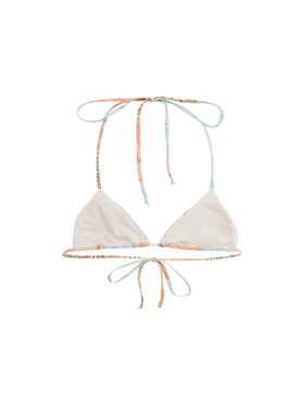 Woman bandanna triangle top swimsuit Leah