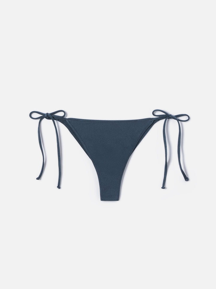 Leah Plate Marielle Plate grey glossy finish bikini
