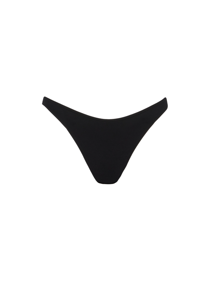 Bea bralette nera con ferretto - Slip mare classico Lido nero