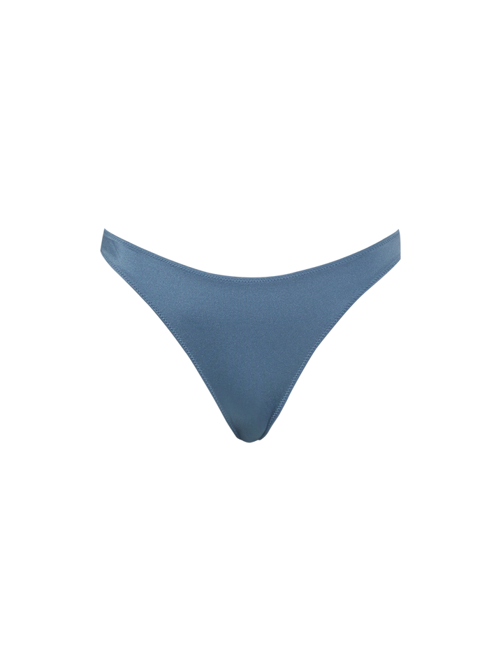 Lido shimmer avio blue classic swim briefs - Paloma shimmer blue avio scoop bralette