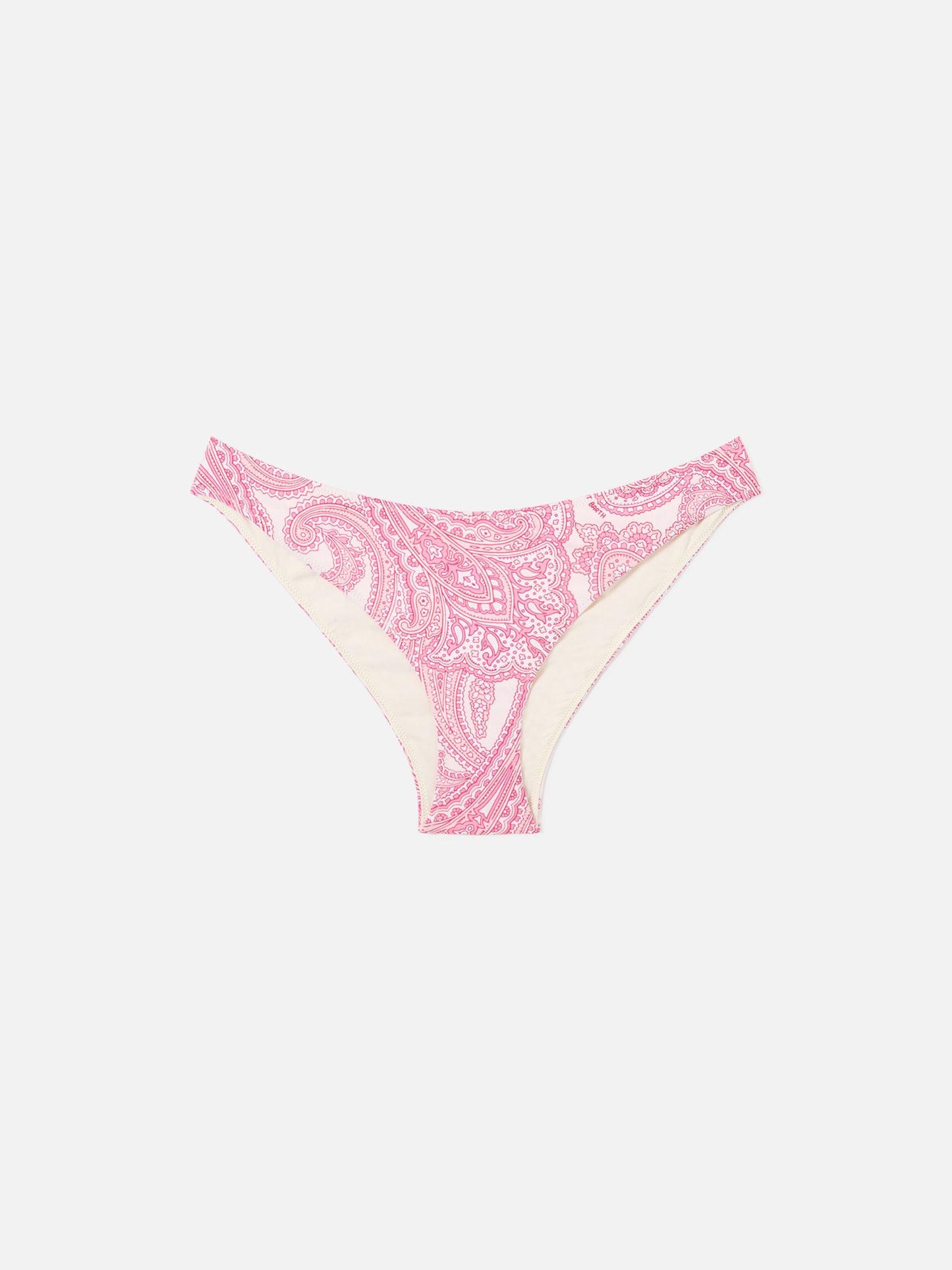 Pinke Lido-Badehose mit Paisley-Print 