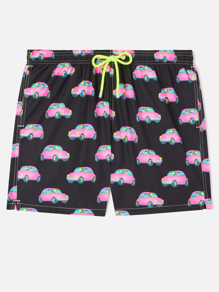 Badeshorts mit Lighting Cars-Print | Special Edition 