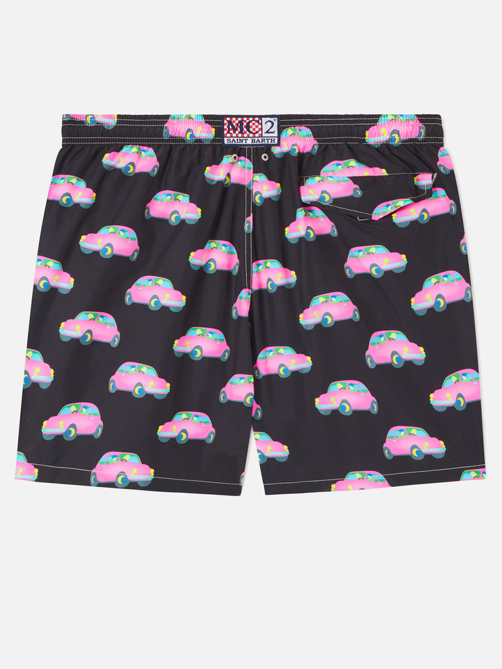 Badeshorts mit Lighting Cars-Print | Special Edition 