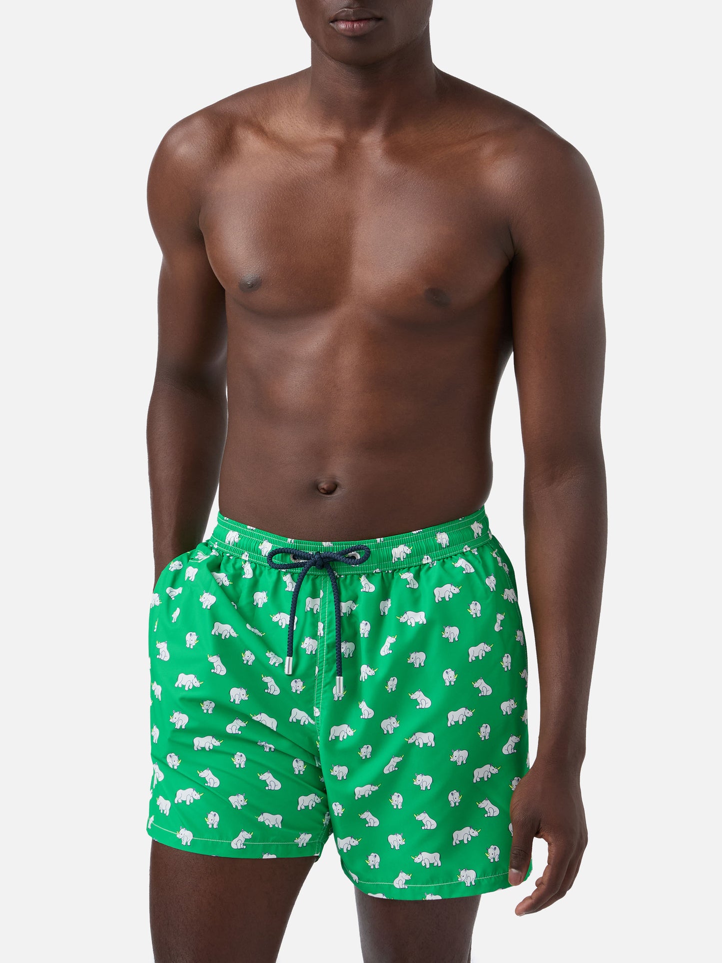 Herren-Badeshorts aus leichtem Stoff Lighting Micro Fantasy mit Padel-Aufdruck