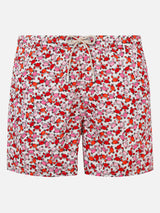 Herren-Badeshorts mit Krabben-Print