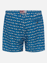 Lightweight fabric swim shorts Lighting with Vespa print | VESPA SPECIAL EDITION