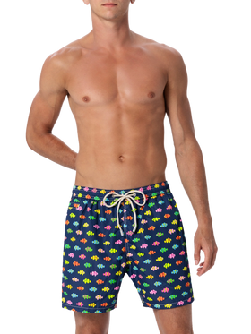 Herren-Badeshorts aus leichtem Stoff Lighting Micro Fantasy mit Clownfisch-Aufdruck