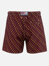 Badeshorts für Herren aus leichtem Stoff Lighting Micro Fantasy mit Roma-Aufdruck | AS ROMA SPECIAL EDITION