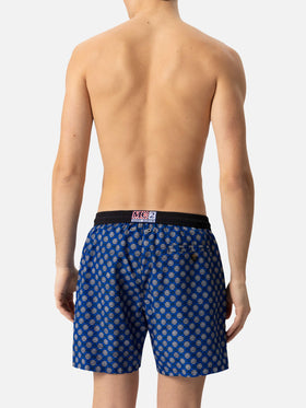 Lightweight fabric swim shorts Lighting with Inter print | INTER FC SPECIAL EDITION