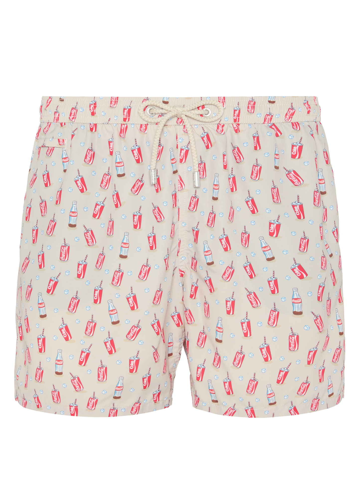 Lightweight fabric swim shorts Lighting with Inter print | COCA COLA SPECIAL EDITION