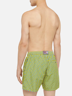 Lightweight fabric swim shorts Lighting with Inter print | INTER FC SPECIAL EDITION