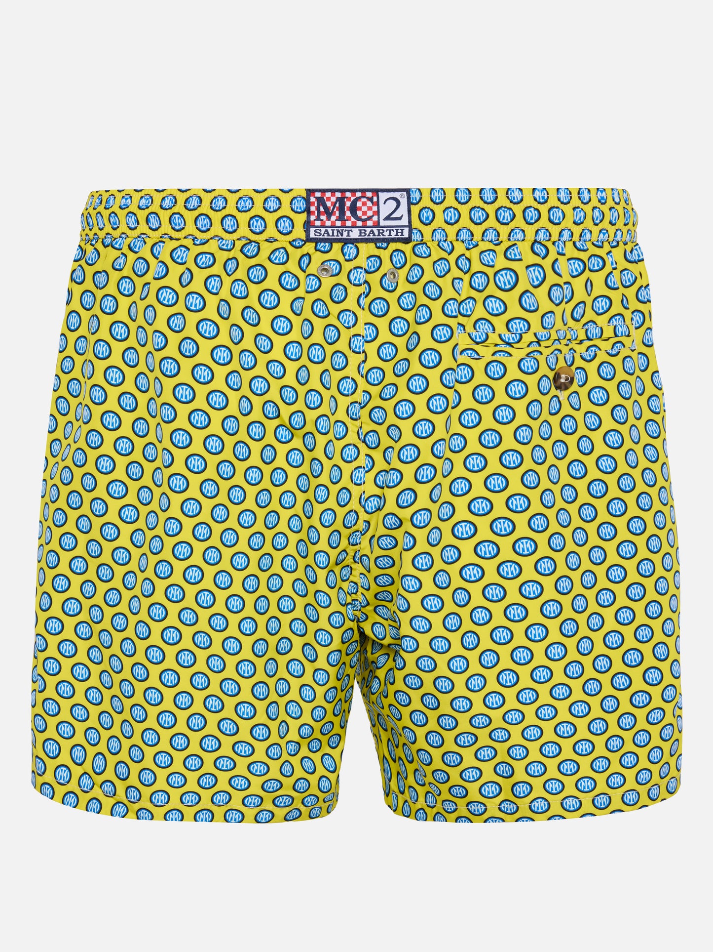 Lightweight fabric swim shorts Lighting with Inter print | INTER FC SPECIAL EDITION