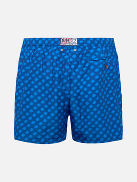 Leichte Badehose aus Lightning-Material mit Sampdoria-Print | UC SAMPDORIA SPECIAL EDITION