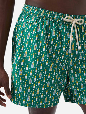 Green Lighting Micro swim shorts with Schweppes print | Special Edition