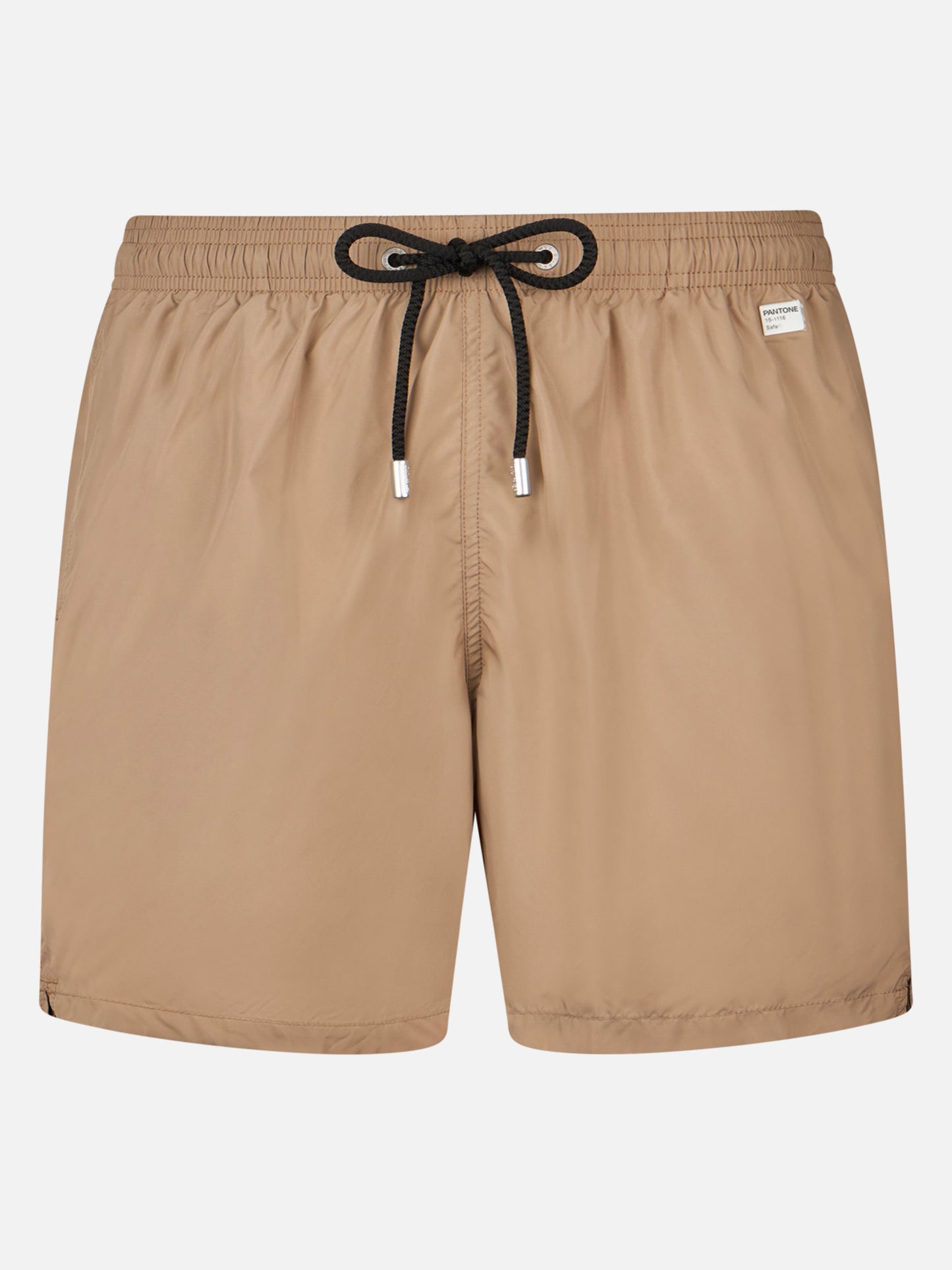 Man lightweight fabric beige swim shorts Lighting Pantone | PANTONE® SPECIAL EDITION