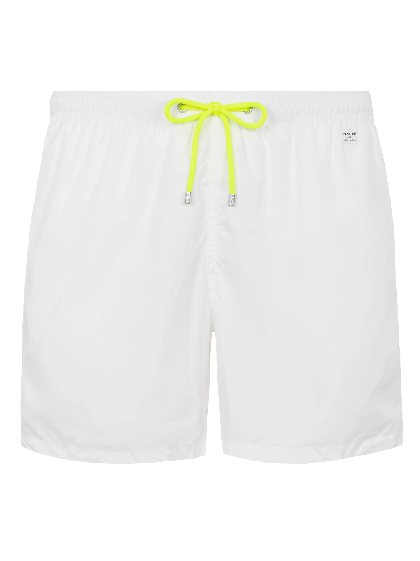 Lightweight fabric white swim shorts Lighting Pantone | PANTONE® SPECIAL EDITION