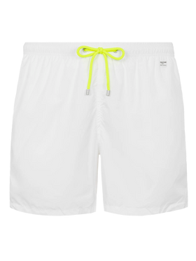 Lightweight fabric white swim shorts Lighting Pantone | PANTONE® SPECIAL EDITION