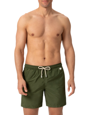 Lightweight fabric military green swim shorts Lighting Pantone | PANTONE® SPECIAL EDITION