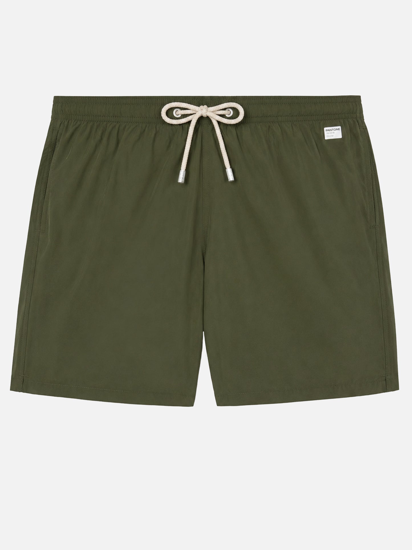 Costume mare Lighting Pantone in tessuto leggero verde militare | PANTONE® SPECIAL EDITION