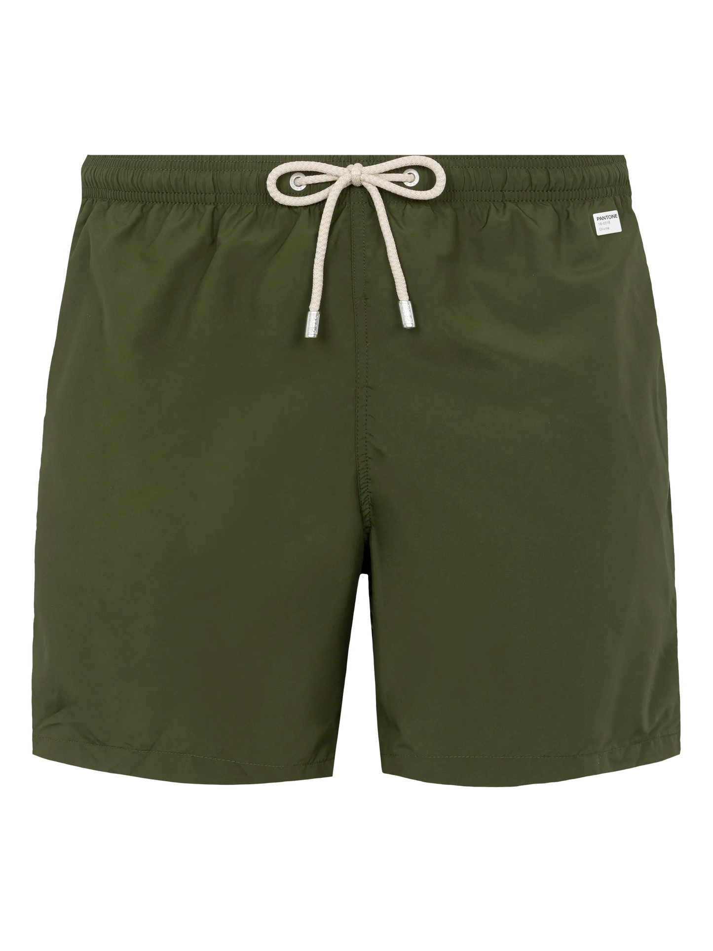 Lightweight fabric military green swim shorts Lighting Pantone | PANTONE® SPECIAL EDITION