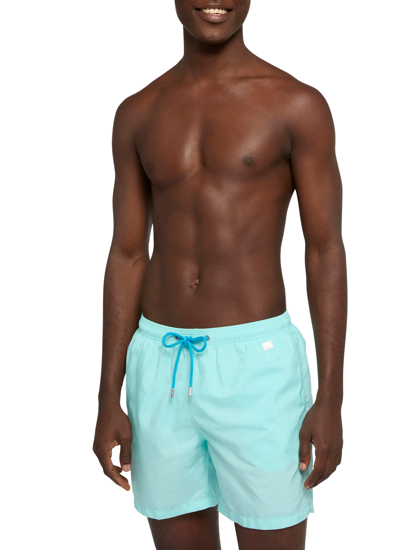 Wassergrüne Badeshorts aus leichtem Stoff Lighting Pantone | PANTONE® SPECIAL EDITION