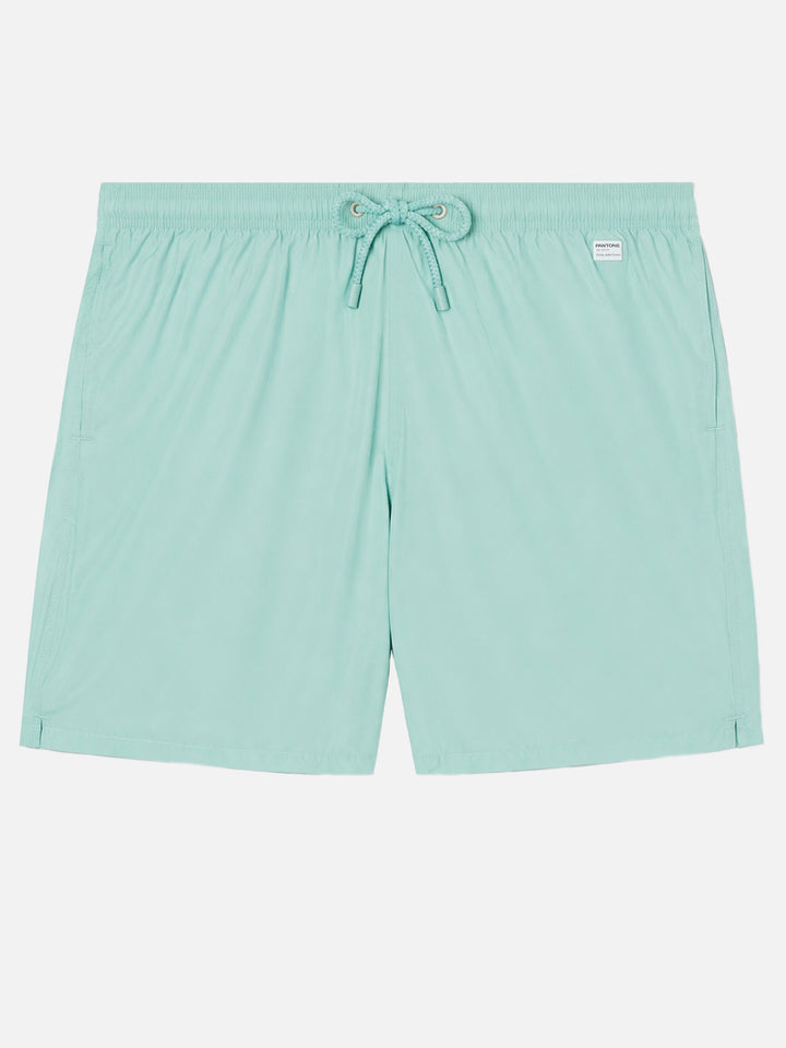Short de bain Lighting Pantone aqua green | Special Edition 