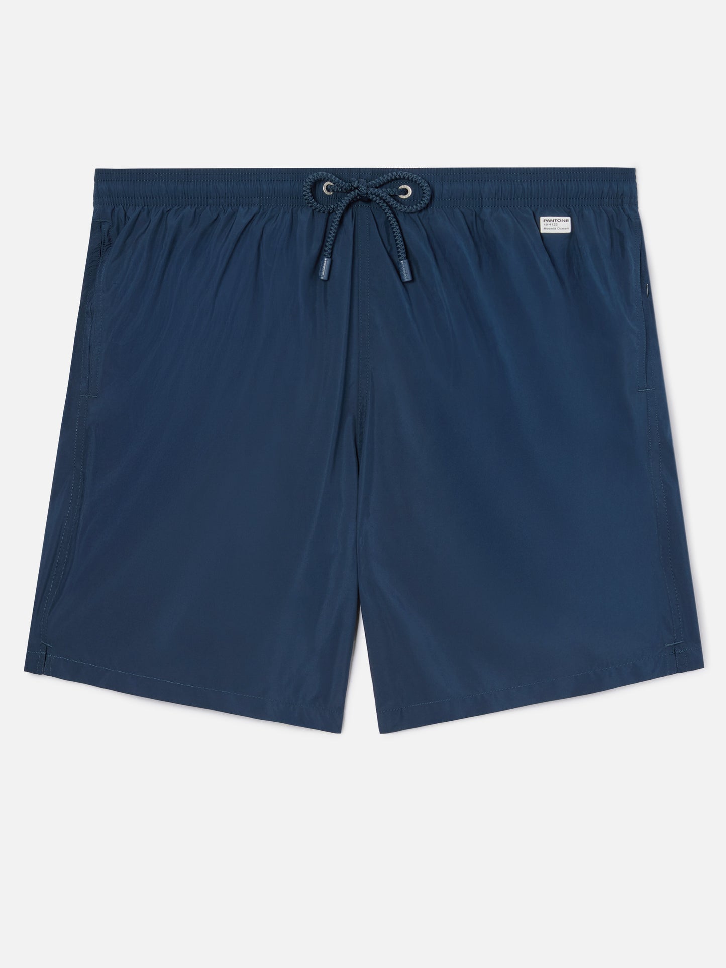Lighting Pantone swim shorts in solid dark blue | Special Edition