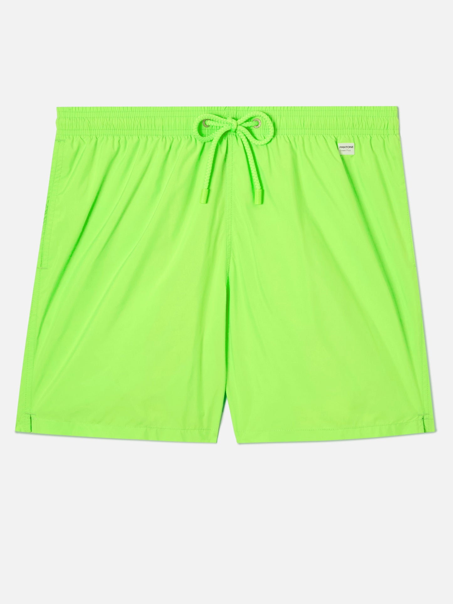 Lighting Pantone swim shorts in solid fluo green | Special Edition