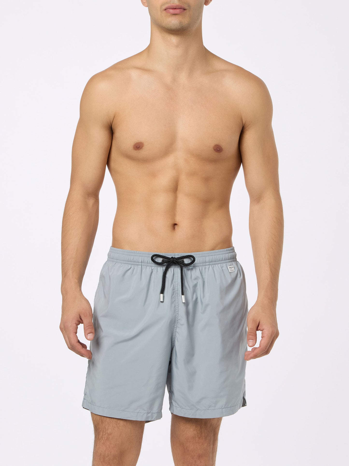 Man lightweight fabric grey swim shorts Lighting Pantone | PANTONE® SPECIAL EDITION