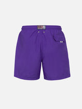 Herren-Badeshorts aus leichtem Stoff in Lila Lighting Pantone | PANTONE-SONDERAUSGABE