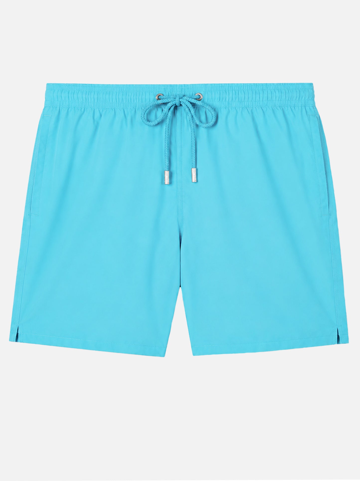 Men's swimsuit with thermoreactive print – daisy print