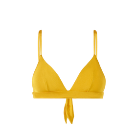 Top a triangolo senape donna