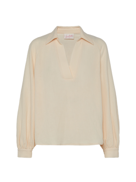 Maira off-white muslin blouse - MC2 Saint Barth