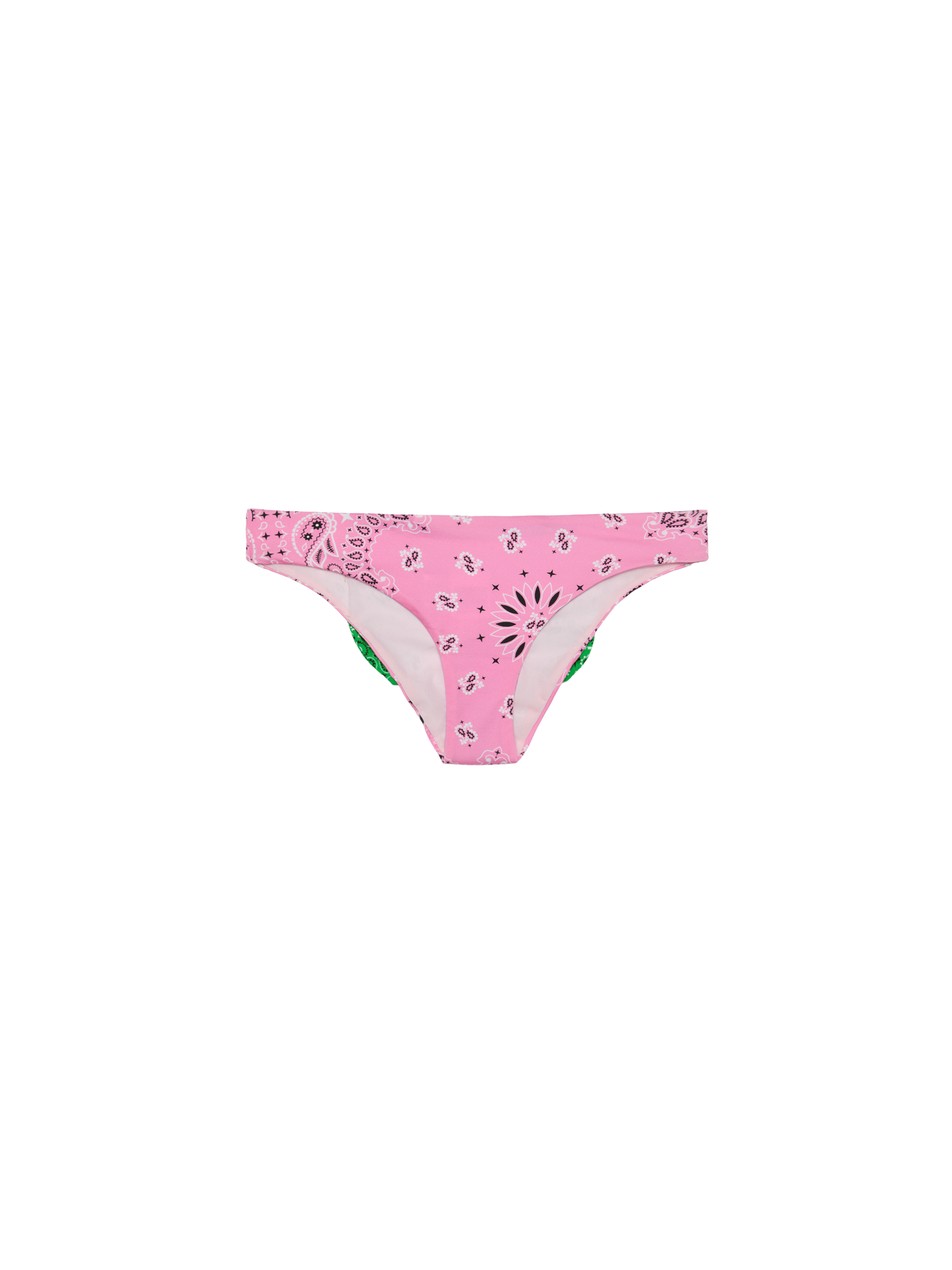 Girl swim briefs with bandanna print - MC2 Saint Barth
