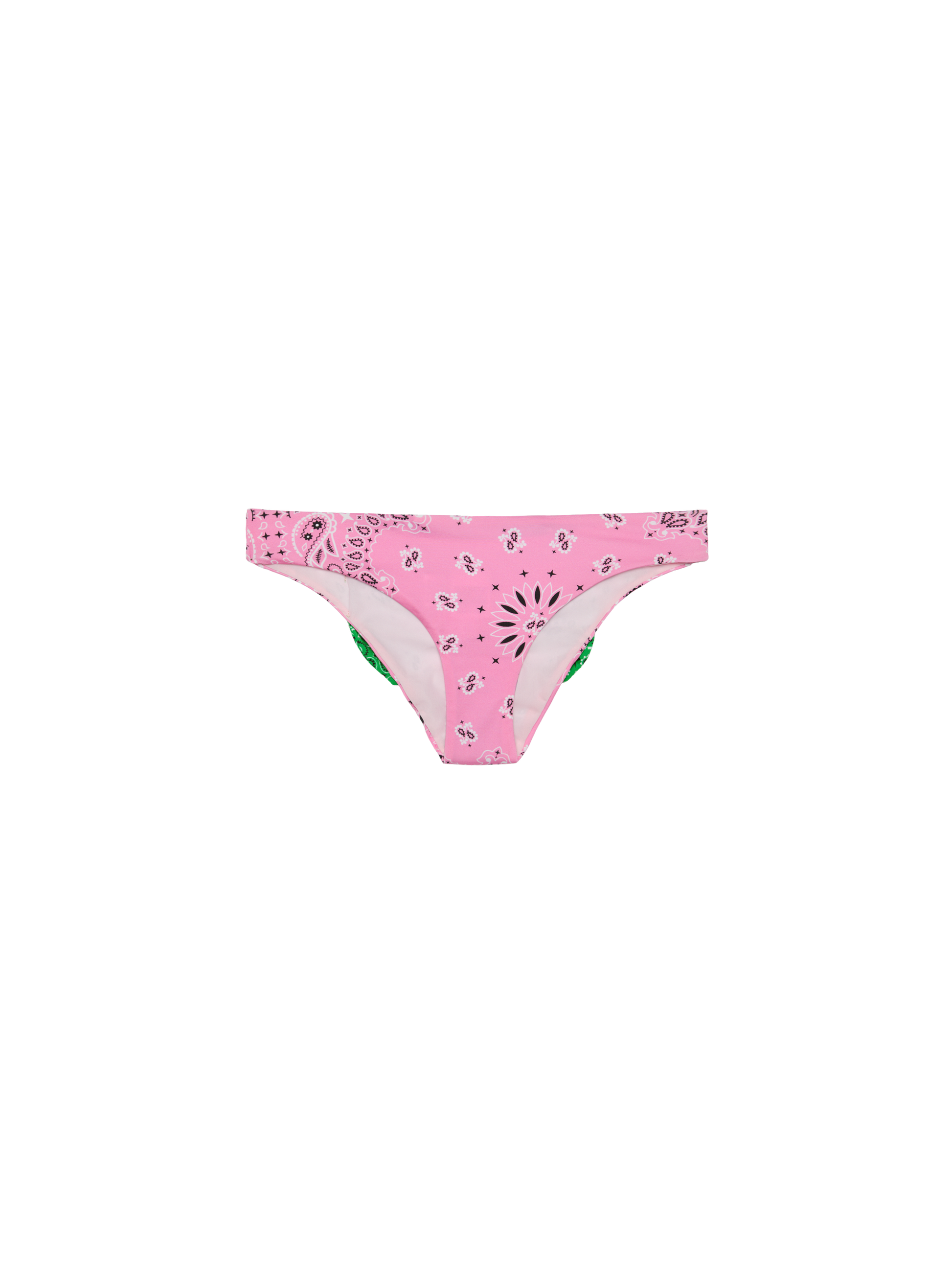 Girl swim briefs with bandanna print - MC2 Saint Barth