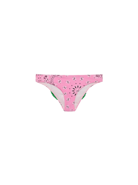 Girl swim briefs with bandanna print - MC2 Saint Barth